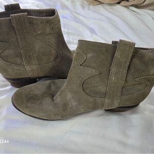 Suede Ankle Boots
